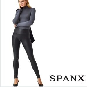 Spanx Faux Leather Leggings